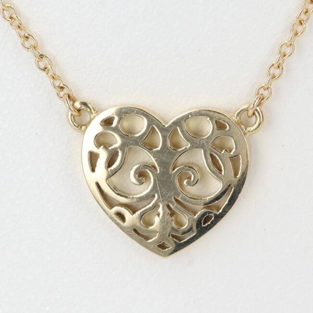 Tiffany Enchanted Heart Necklace Gold